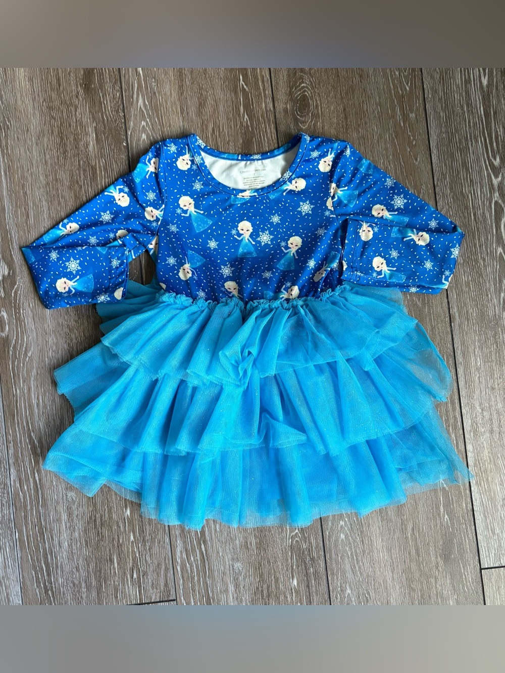 Charlie’s Project Kids Elsa Frizen Tulle Tutu Dress‎ Size 3T